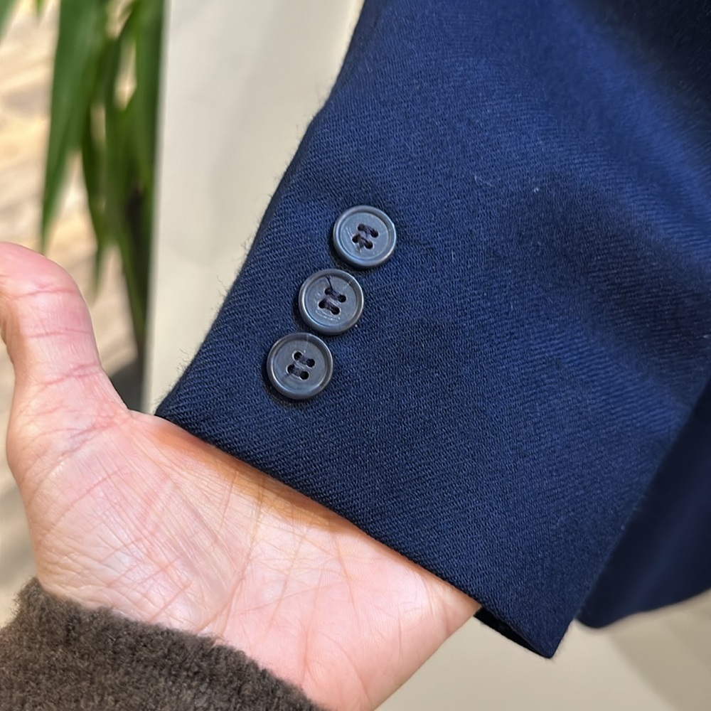 Vintage Pendleton Single Button Navy Blazer - Sz … - image 4